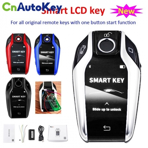 Modified Boutique Smart Remote Car Key with LCD Screen for BMW Mercedes-Benz Lexus Toyota Honda Land Rover Cadillac Buick