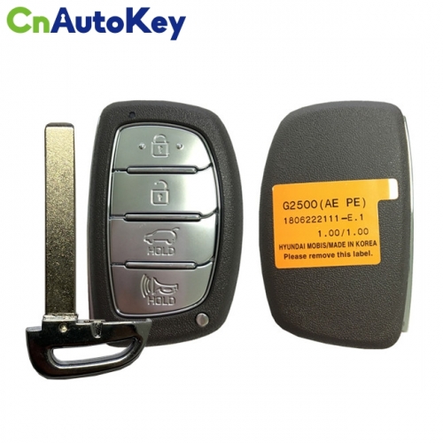 CN020140 For Hyundai Ioniq Genuine Smart Remote Key 4 Buttons 433MHz 95440-G2500