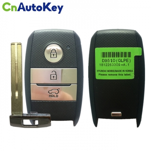 CN051088 For KIA Sportage 2019 Genuine Smart Remote Key 3 Buttons 433MHz 95440-D9510