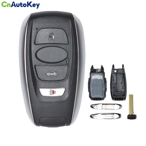 CS034006 4 Button Smart Remote Key Shell Case Fob Replacement for Subaru BRZ WRX STI Outback XV Crosstrek