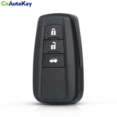 CS007092 2 3 4 Buttons Car Remote Key Shell Case Fob Replacement Insert Key Blade For Toyota C-HR RAV4 Prius Camry 2018 2019