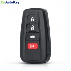 CS007092 2 3 4 Buttons Car Remote Key Shell Case Fob Replacement Insert Key Blade For Toyota C-HR RAV4 Prius Camry 2018 2019