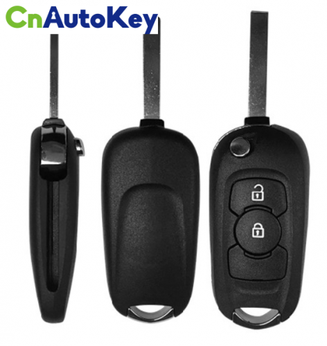CN028018 Flip Key for Opel Astra K Buttons:2 / Frequency:433MHz / Transponder:Type E / Blade signature:HU100 / Immobiliser System:BCM / Part No:13588