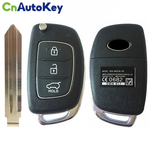 CN020076 Hyundai I10 I20 I30 remote key CE0682 95430-B9100/B9500 OKA-865T(IA-TP)  47 chip