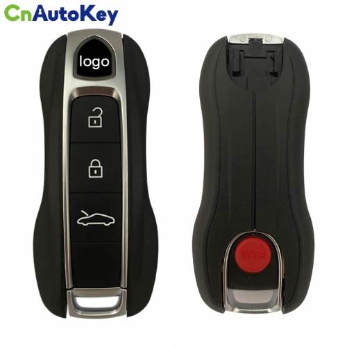 CN005023  OEM Smart Key for Porsche 911 Buttons:3+1 / Frequency: 433MHz / Blade signature: HU162T / Part No: 992959753J / Keyless GO