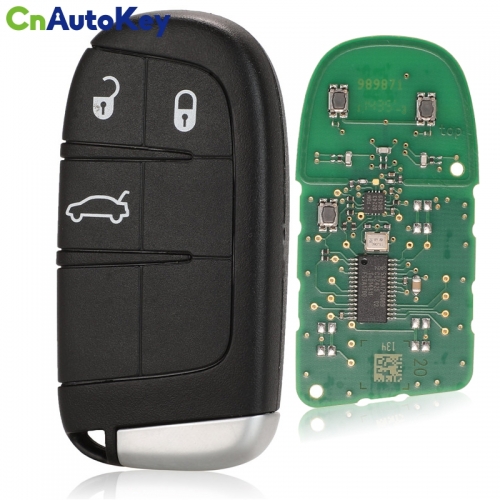 CN017004 Original Fiat Freemont 3 button 433MHZ PCF7945 Smart Remote Key M3N-40821302 735577273