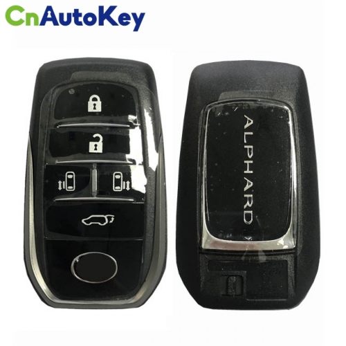 CS007103 Smart Key for Toyota Alphard car keys shell 2015-2019 5 Button