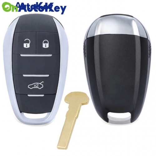 CN092001 Aftermarket Smart Key for Alfa Romeo Frequency 434 MHz Trasnponder HITAG 128-bit AES KR5ALFA434