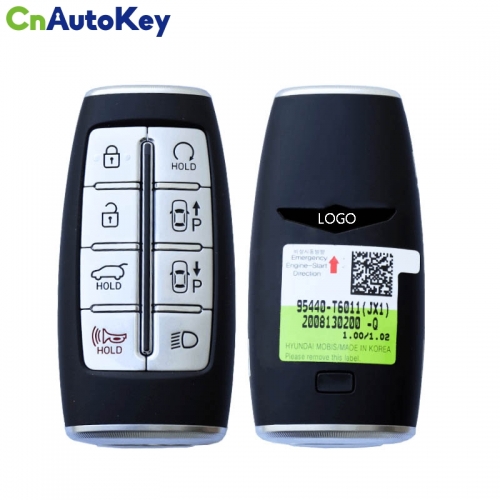 CN020200  Hyundai Genesis GV80 8 Button Proximity Smart Key Fcc TQ8-FOB-4F35 Pn 95440-T6011