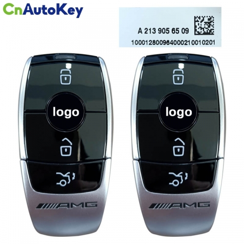 CN002088  OEM 2x Smart Keys Mercedes Benz W213/ AMG Buttons:3 / Frequency: 433.92MHz / Blade signature: HU64 / Part No: A2139056509 / (ONLY PAIRS)