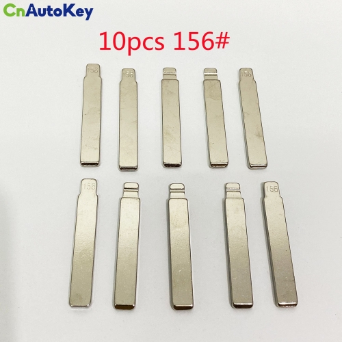 CS020028 10PCS Car Key Blade 156# KD Blade Kia Flip Blank For Kia K5 SY5JFRGE04 Replace Flip Remote Blade For Hyundai Verna