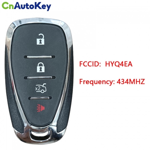 CN014061 2018 For Chevrolet Camaro Smart Keyless Entry Remote Key 433 MHZ 3+1B FCC ID HYQ4EA