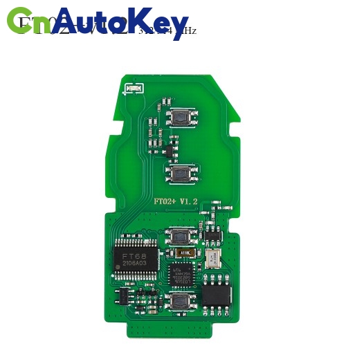 KH040  Lonsdor FT02 PH0440B Update Version of FT11-H0410C 312/314/433MHz For Copy and All key lost Toyota Smart Key PCB Frequency Switchable