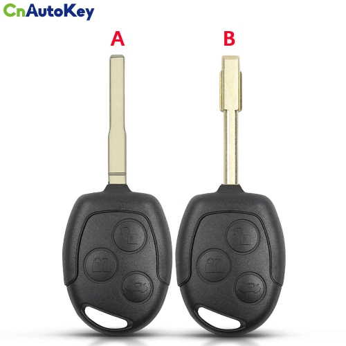 CS018043   10X Car Key Case For Ford Mondeo Focus 2 3 Festiva Fiesta Transit Remote Replacement Key Case Uncut FO21 HU101 Blade