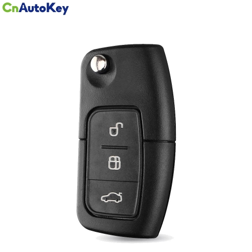 CS018045  For Ford Focus Mondeo 2 3 Fiesta Max Ka chave Cover FO21 HU101 Uncut Blade Folding Car Key Shell Remote Fob Case