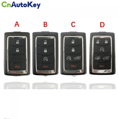 CN086049 Aftermarket Jeep Wagoneer 2021 Genuine Smart Remote 3/4/5 Button 433MHz 68377534AB FCC ID M3NWXF0B1