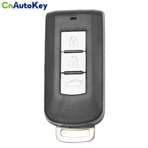 CS011022   3 buttons  Aftermarket Mitsubishi  key shell Without logo