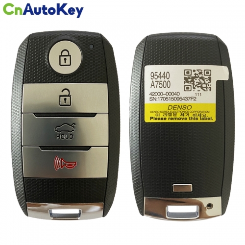 CN051151   2014-16 KIA Forte  Smart Keyless Entry Car Remote Control 95440A7500 FCC ID CQOFN00040 DST128 315MHZ