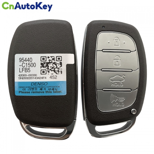 CN020219 For Hyundai Sonata 2015 2016 2017 2018 19 Smart Remote Key, 434MHz 8A Chip ,FCC : CQOFD00120 P/N  95440-c1500