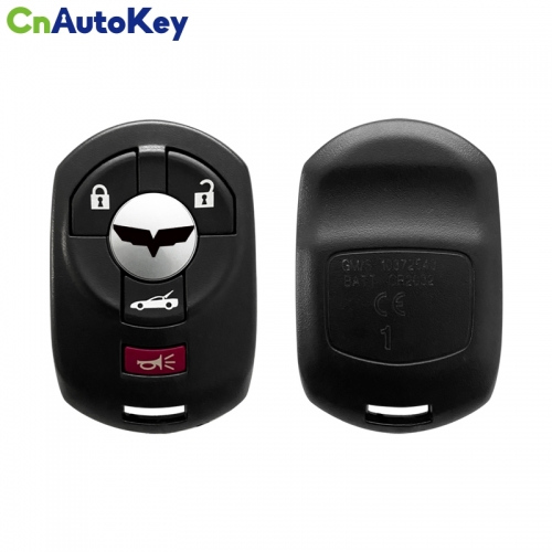 CN014092 3+1 Button Smart Car Key Remote For 2006 Corvette C6 433MHZ 46Chip FCCID 80D6007A