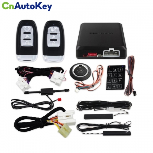 CNP161 EASYGUARD Plug &Play CAN BUS fit for A1 13-18 Q3,TT 08-17 KEY START PKE car alarm system smart key remote start push button stop