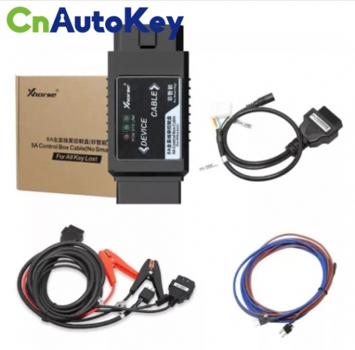 CNP124 Xhorse Toyota 8A Non-Smart Key All Keys Lost Adapter via OBD No Remove Immo Box