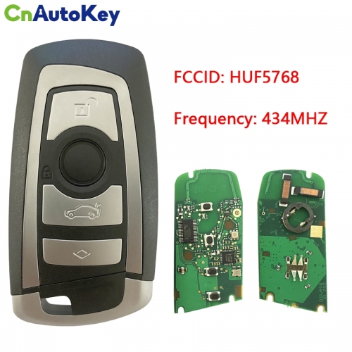CN006089  Smart Key for BMW CAS4 3Buttons  434 MHz HUF5768（Korean market）