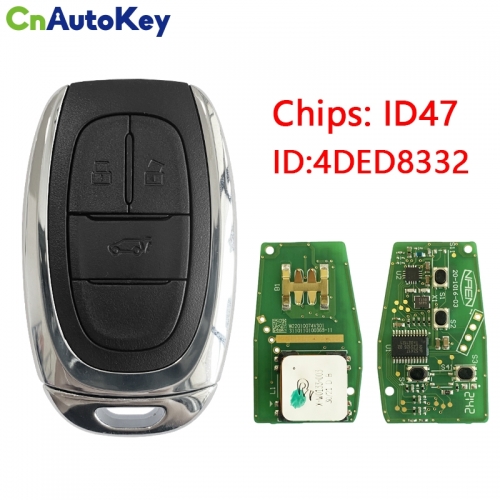 CN032008  For maxus Chips ID47 FCCID 4DED8332 92-1505-01 SN:0458