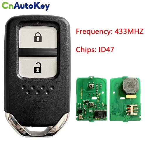 CN003062 2 buttons remote car key 433mhz with 47 chips for Honda Jude CRV