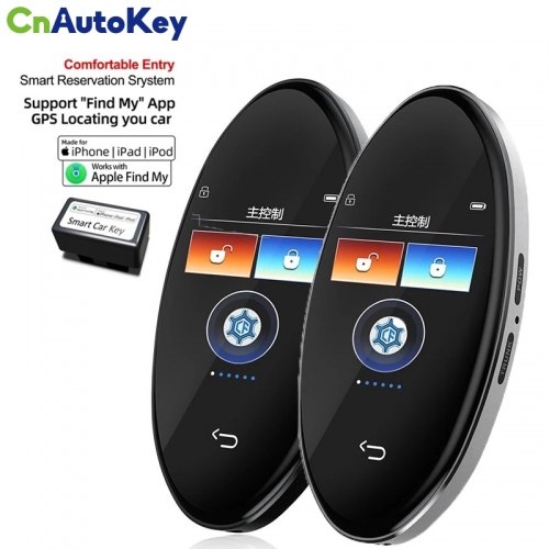 CN121 Modified Smart Remote Key LCD Screen FC818 GT with IOS locate for BMW Mercedes-Benz Buick Audi Cadillac Lexus Land Rover