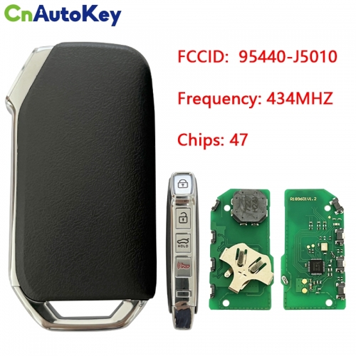 CN051112 For KIA Stinger 2019-2020 Genuine Smart Remote Key 4 Buttons 433MHz 95440-J5010