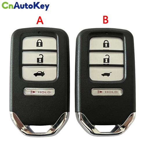 CN003143  4 Buttons Smart Remote Car Key Fob 313.8MHZ with 47 Chip For Honda HR-V FIT EX-L CRV 2016 2017 2018, FCC: KR5V1X