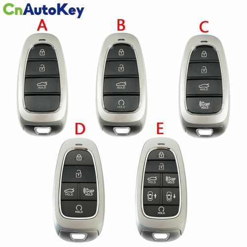 CS020052 For Hyundai Santa fe 2022+ Smart Key,shell 3/4/5/6/7 Buttons
