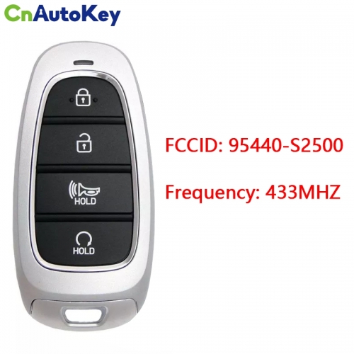 CN020240  Genuine Hyundai Santa fe 2022+ Smart Key, 4Buttons 95440-S2500 433MHz, TQ8-FOB-4F26