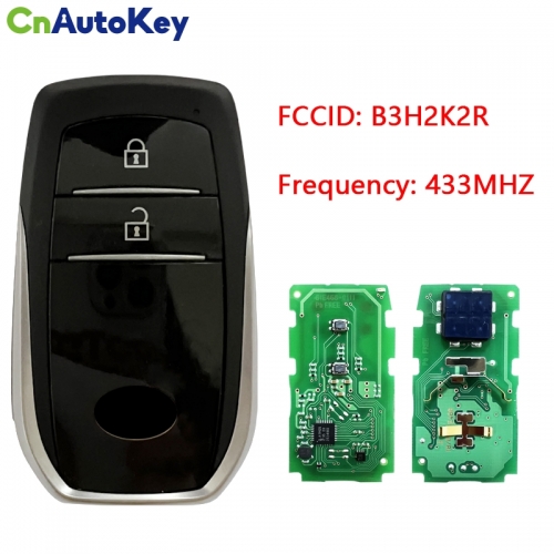CN007304  For 2023 Toyota Innova Original Smart Remote Key 2 Buttons 433MHZ  FCC:B3H2K2R