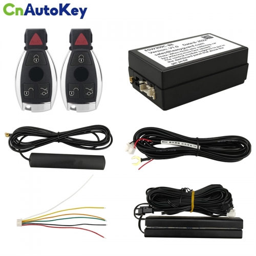 CN128 EASYGUARD Smart Key PKE Kit Fit For Mercedes Vehicle With Factory OEM Push Start Button & Comfort Access/Entry BE4 ESW309C-BE