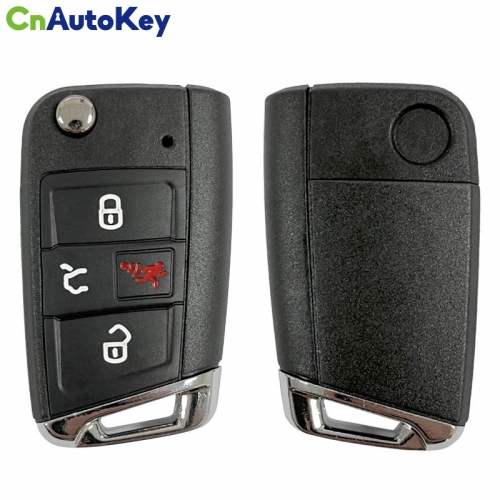 CS001036  Key Shell for VW Flip key  4 Button