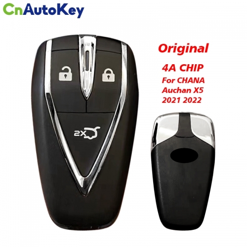 CN035007 original 3 button 4A chip smart key For CHANA Auchan X5 2021 2022 Replacement Remote