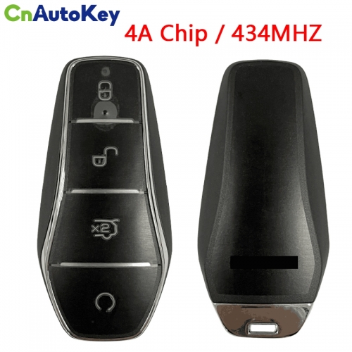 CN085007  Original 4 Buttons Smart Car Key For BYD Atto 4A Chip Frequency 434MHZ