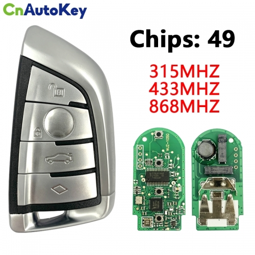 CN006101  Remote key Fob 315MHZ 433MHZ 868MHZ for BMW 1 2 3 4 5 6 7 Series X1 X3 F Chassis CAS4+ FEM 2011-2017