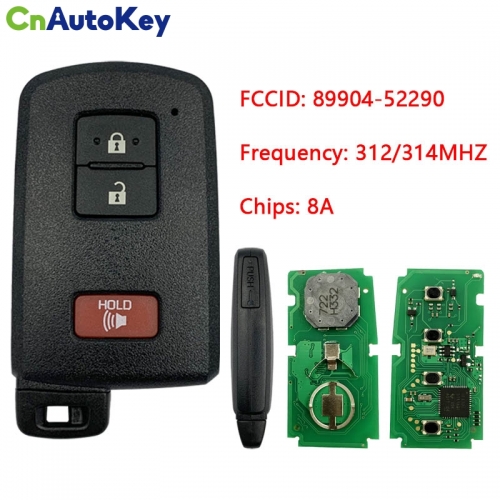 CN007137 For Toyota 3 Button Proximity Remote Fcc HYQ14FBA AG Board 2110 Pn 89904-52290