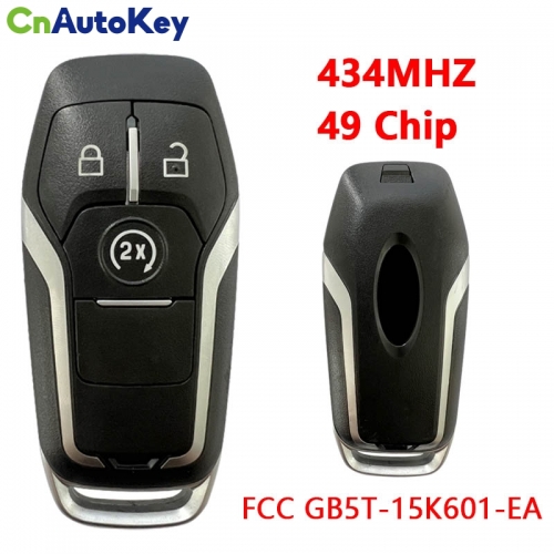 CN018134 OEM Smart Key Remote  3 Button 434mhz For Ford 49 Chip FCC GB5T-15K601-EA