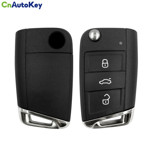 CN001093 Original For VW Golf 7 MQB Flip Remote Key - 434 Mhz without Proximity - 5G0 959 752 BB