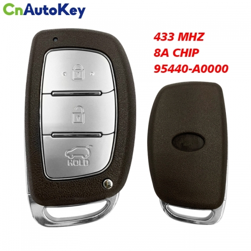 CN020152 Aftermarket For Hyundai Creta Smart Key Remote 2016 3 Button 433MHz 8A Chip PN 95440-A0000PGB