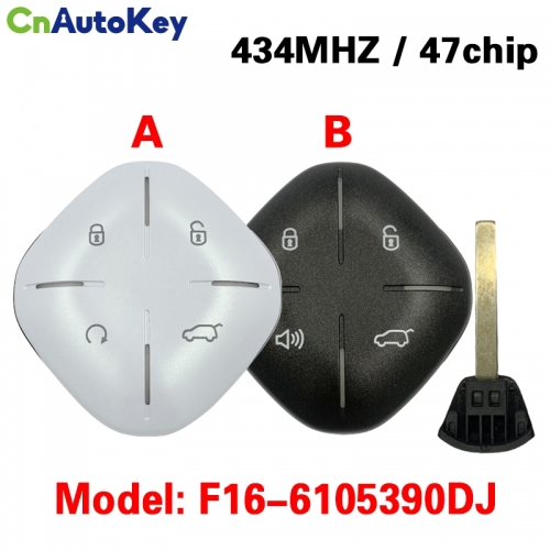 CN031009  Original 4 Button Smart key for Jetour  Model: F16-6105390DJ  434MHZ  47chip