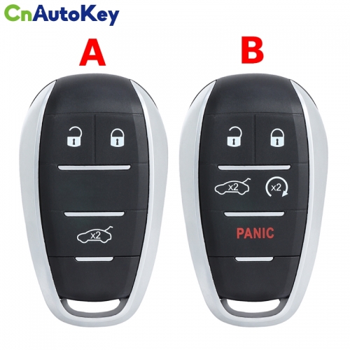 CS092009  Smart Key for Alfa Romeo key shell  3 BUTTON no logo