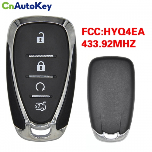 CN014112  For Chevrolet Holden Smart Car Key 433.92MHz 7937E Model:4EA FCC ID: HYQ4EA IC: 1551A-4EA Type: 4HA04 P/N: 13589148 F