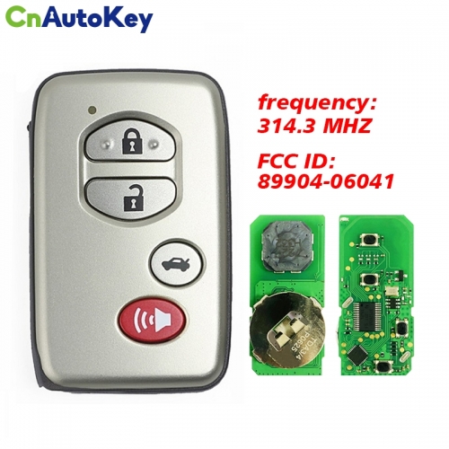 CN007203 Toyota Camry Avalon 2007-2010 4B Smart Key (HYQ14AAB-0140) 89904-06041 314.3MHZ