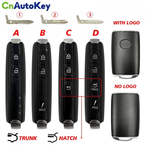 CS026030 2/3/4 Buttons For Mazda Key SHELL