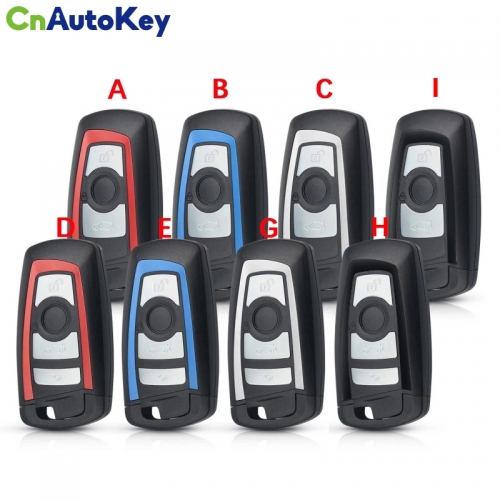 CS006038   3/4 Button Key Case For BMW CAS4 F 3 5 7 Series E90 E92 E93 X5 F10 F20 F30 F40 Key Case Cover Smart Car Key Case Shell